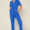 Clothing Skies Are Blue | Skies Are Kendall Utility Jumpsuit Clothing Blue