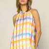 Clothing Skies Are Blue | Skies Are Blue New In Clothing Multi Plaid Halter Top Yellow Blue Plaid